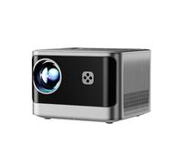 Portable Full HD 1080P Mini Projector with Automatic Keystone, Compatible with Smartphones, Tablets, Laptops, and HDMI/USB Devices for Home and Outdoor Entertainment