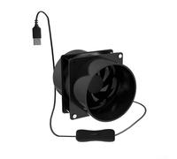 Portable Fume Extractor Fan, Smoke Diffuser, USB Solder Fume Absorber ESD Fume Exhaust Fan for Air Circulation (only fan)