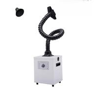 Portable Fume Extractor with Adjustable Suction and 3-Layer Filter for Welding and Soldering Safety