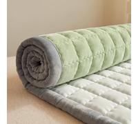 Portable Futon Mattress - Thick Roll-up Floor Mattress for Guest Sleeping, Student Dormitory Use - Full Size Folding Mat