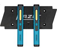 HAZET LED Pen-Light 1979W-11/3 (3 pezzi), lampade da officina piccole e compatte con elevata potenza luminosa, dimmerabili all'infinito, pad di ricarica wireless con funzione di supporto magnetico