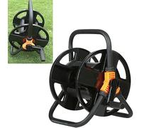 Portable Garden Hose Reel, Water Pipe Storage Holder, Max Capacity 20m Water Pipe Winding Tool Rack, Freestanding for Patio, Deck, Yard, Driveway Watering