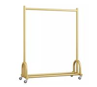 Portable Garment Rack Organizer, Sturdy Metal Clothing Display Stand for Boutique Store Bedroom Living Room