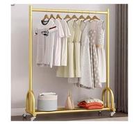 Portable Garment Rack - Sturdy Metal Clothing Organizer for Boutique, Store Display, Bedroom, and Living Room