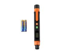 Portable Gas Leak Detector, Pen-Type LCD Display with Sound & Light Alarm for Home and Workplace Safety, Metal Housing