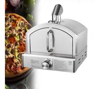 Portable Gas Pizza Oven for Outdoor Cooking, Adjustable Heat Control, Burner and Regulator Hose, Cooks 12-Inch Pizza in 60 Seconds