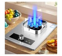 Portable Gas Stove 1 Burner,9.8KW 10-cavity High-fire Timer,Stainless Steel Catering Indoor Regulators,with Flameout Protection for Indoor/outdoor Use(NG)