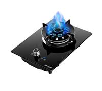Portable Gas Stove,5.2KW High-Power Wok Burner,9-Cavity Fire Ring with Timer,with Flameout Protection for Home Kitchen Camping and Outdoor(LPG)