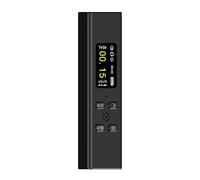 Portable Geiger Counter Nuclear Radiation Detector Personal Dosimeter X-ray Γ-ray Β-ray Radioactivity Tester Marble Portable Fast Accurate Measurement(ABS plastic housing)