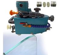 Portable Glass Edge Polishing Machine, 8000R/Min Grinding Machine, Polish Edge Machine, for Glass Beveling & Polishing (Blue)