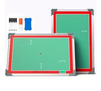 Portable Goalball Tactical Display Board, Croquet Magnetic Coaching Board, Durable Material, with Marker and Eraser, for Tactical Training, Teaching