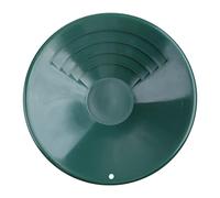 Portable Gold Pan Basin Mining Pan Dredging Prospecting River Tool Wash Gold Panning Equipment 10 Inches Green Mining Pans for Kids
