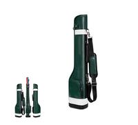 Portable Golf Carry Bag, Premium Full Length Golf Bag, Golf Club Bags Removable Shoulder Strap, Easy To Carry For Golf Course & Travel(Green,Small version)