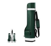 Portable Golf Carry Bag, Premium Full Length Golf Bag, Golf Club Bags Removable Shoulder Strap, Easy To Carry For Golf Course & Travel(Green,Large version)