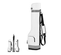 Portable Golf Carry Bag, Premium Full Length Golf Bag, Golf Club Bags Removable Shoulder Strap, Easy To Carry For Golf Course & Travel(White,Large version)