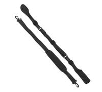 Portable Golf Club Bag Head Cover with 27.55-48.03in Strap | Polyester Build, Black Finish, Handheld Carry, Cushions Bumps during Travel for Men and Women
