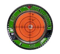 Portable Golf Green Reader - Putting Aid Double-Sided Reading Tool Professional Trainer for Alignment and Accuracy Use on Golf Course Soccer Field Basketball Court Practice