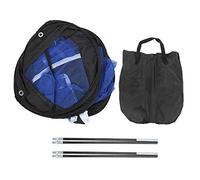 Portable Golf Practice Net, Golf Training Net for Beginners, Instant Pop - Up Target Exercise Net with Steel Frame, Compact Folding Design for Indoor Outdoor Use (Black and Blue)