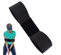 Portable Golf Swing Trainer - Arm Band Postre Correction Belt, Multifunction Golfs Practices Training Aid For Swings Motion | Suitable For Men Women Kids Indoor Outdoor Goolf Practice, 13.78*2.76 Inc