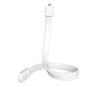 Portable Gooseneck Camera Bracket 14 Thread Adjustable Holder for Easy Use (White)