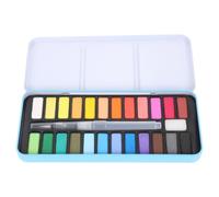 Portable Gouache Paint Set Professional Watercolor Kit for Art Students | Iron Tin Case, Concentrated Pigments, Mixing Palette, Friendly Materials, Suitable for Brush Pens, Sketchbooks and Indoor