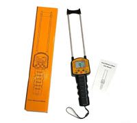 Portable Grain Moisture Meter, Voice Broadcast And Data Storage With LCD Display & Anti-Slip Handle For Hay, Rice, Crops, Barn Supplies