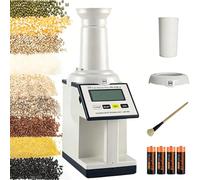 Portable Grain Moisture Tester, High Precision ±0.5% LCD Display, for Rice Corn Wheat Canola and 14 Kinds of Grains Agriculture Meter