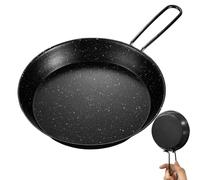 Portable Griddle - Lightweight Metal Base, Grip Sauté Pot, Compact Chef Frying Tool | Trekking Camping Trail Survivalist Van Life RV Cabin Breakfast Lunch Dinner Culinary Gear