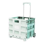 Portable Grocery Cart with Wheels Outdoor ar nizer for Camping Beach Trips & Airport Travel Multi Functal Shopping Trolley