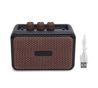 Portable Guitar Amplifier, Bluetooth Combo Amp Electric Guitar Amplifier Dual Speakers for Jam Sessions Rehearsals Practice