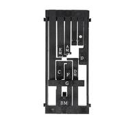 Portable Guitar Chord Presser, Classical Chords Tool Part Practical Teaching Guitar Learning System Trainer for Beginners Musical Instrument Accessories (Black)