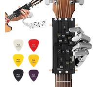 Portable Guitar Chord Presser, Guitars Chord Helper And Trainer for Acoustic Guitar, Guitars Learning Tools for Beginners and Arthritis Player