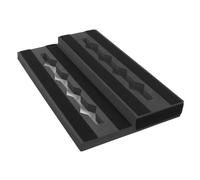 Portable Guitar Effect Pedal Board Professional Step Design Single Effect Board Nonslip Effect Track Board Easy To Use Nonslip Effect Track Board