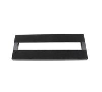 Portable Guitar Effect Pedal Board Professional Step Design Single Effects Boards Nonslip Track Easy to Use Metal Guitar Pedal