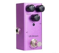 Portable Guitar Effect Pedal, Metal Distortion Guitar Pedal,Distortion Delay Chorus Tremolo Digital Overdrive Guitar Effect Pedal With LED Light(D)