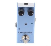 Portable Guitar Effect Pedal with Distortion Delay Chorus Tremolo Overdrive Digital and Analog Effects for Electric Guitar, Compatible wit(G)