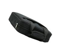 Portable Guitar Effector Bag Black Oxford Cloth Carry Case | External Pockets, Strong Handle Design, Protect the Effector, Compact Wearable Pouch for Everyday Transport
