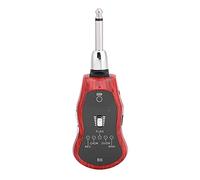 Portable Guitar Effector Pedal, Effects Processor with 5 Sound Modes 3.5mm Output Jack, Rechargeable for Electric Acoustic Guitar Bass