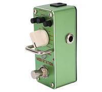 Portable Guitar Modulation Pedal, Green Metal Effect Pedal with 11 Modes, Professional Single Stompbox Accessory for Sound Control and Versatile Per