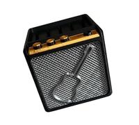Portable Guitar Pick Holder With Pick Slot Pick Storage Box Light Weight Speakers Shape Guitar Plectrums Cases Box