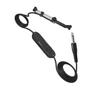 Portable Guitar Pickup for Practice Highly Fidelity Guitar Pickup Musical Instrument Accessory Easy to Use Open Hole Amplifier