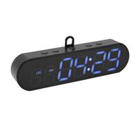 Portable Gym Timer - USB Rechargeable Magnet Workout Clock With Large Display, Interval Stopwatch, Buzzer for HIIT, Tabata, Boxing, Home Exercise