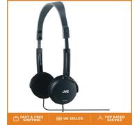 JVC Wired Lightweight Headphones - Black, HA-L50-B-E