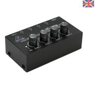 Portable HA400 4-Channel Stereo Headphone Amplifier for Accurate Monitoring