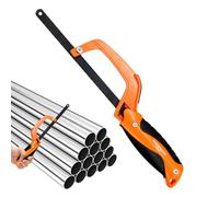 Portable Hacksaw: Folding Hand Saw with Quick Change , Heavy Doubt Portable Saw | Holsas 11 Inch Metal Hand Held Hand Tools Adjustable Hand Tools for Horn