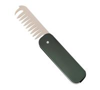 Portable Hair Comb Fine and Coarse Tooth Antistatic Compact on Both Sides | Fine and wide tooth comb, daily care, all hair types, beard or moustache, for handbag, on the go