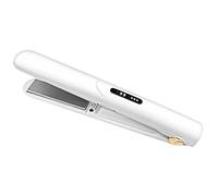 Portable Hair Iron with Rapid Warm-Up Technology 3 Temp Settings & Straighten All Hair Types Curling and Straightening Iron