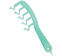 Portable Hair Root Hair Salon Fluffy Styling Accessories Hairdressing Tool Hair Seam Comb Hairdressing Comb Bangs Comb(Green)