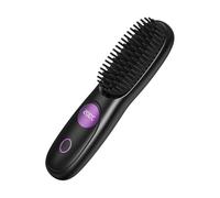Portable Hair Straightener - Rechargeable USB Cordless Hair Straightener Brush, 4000mAh Ceramic Comb | Hair Styling Tool Travel Straightening Holiday Salon | Home Wedding Spa Summer Use