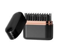 Portable Hair Tool - Lightweight Smoothing Brush with Adjustable Heat Levels | Cordless Device for Grooming Women Girls Holiday Outings and Weekend Travels Girlfriend